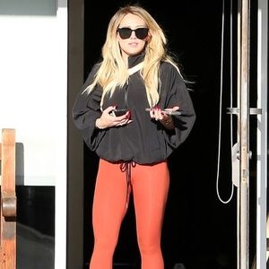 Alo City Gril Track Jacket in Black - Size Small